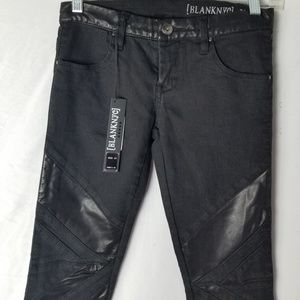 BlankNYC Black Skinny Jeans 24 Vegan Leather